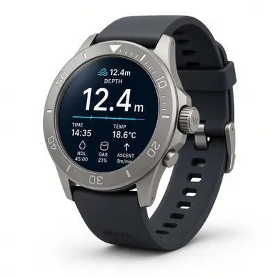 WOOHL Dive Titanium Smartwatch