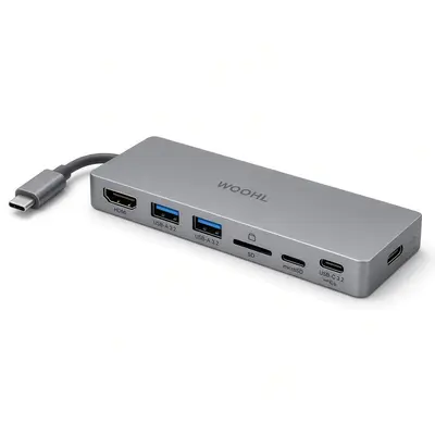 WOOHL USB-C Hub 8-in-1